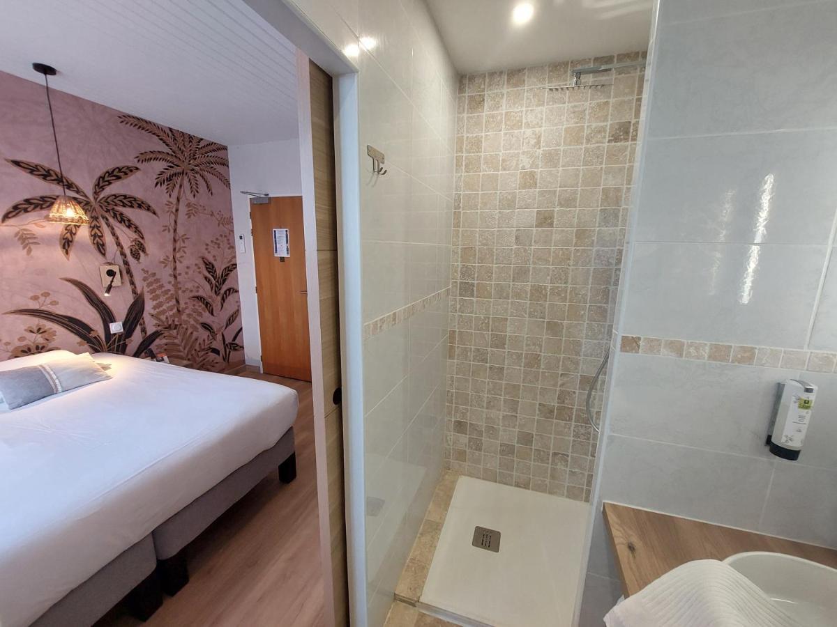 Logis Hotels - Hotel Et Restaurant Les Voyageurs Tournon-d'Agenais Ngoại thất bức ảnh