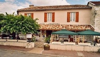 Logis Hotels - Hotel Et Restaurant Les Voyageurs Tournon-d'Agenais Ngoại thất bức ảnh