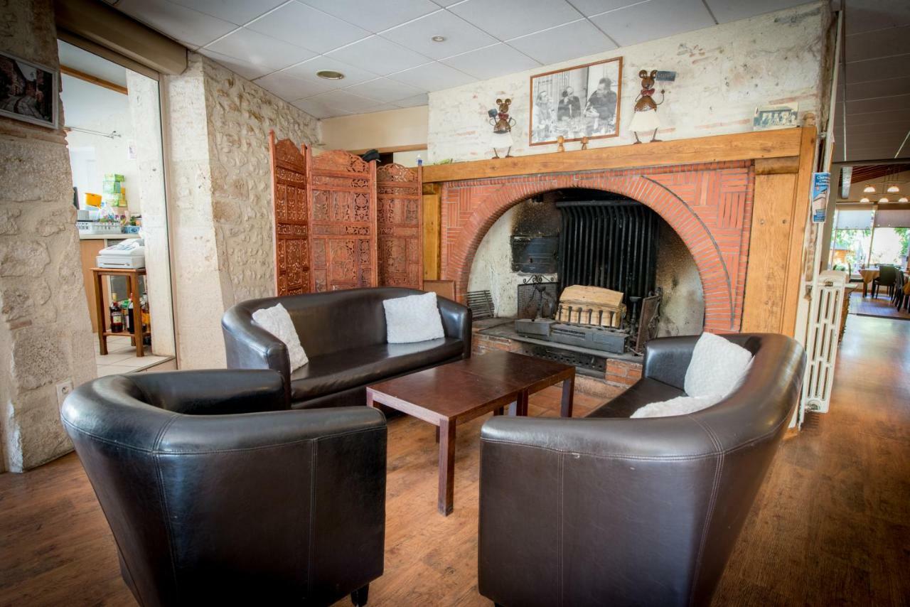 Logis Hotels - Hotel Et Restaurant Les Voyageurs Tournon-d'Agenais Ngoại thất bức ảnh