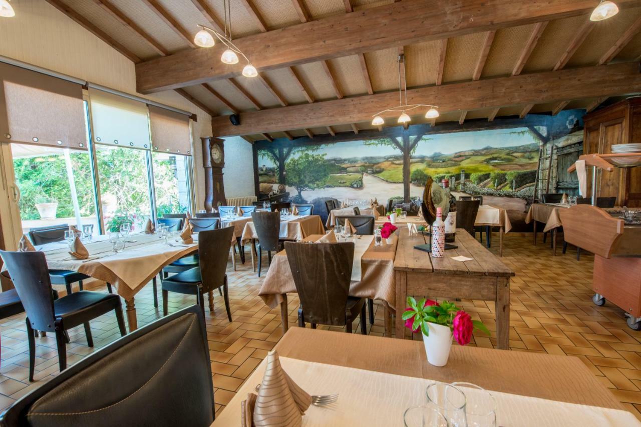 Logis Hotels - Hotel Et Restaurant Les Voyageurs Tournon-d'Agenais Ngoại thất bức ảnh
